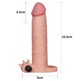 Nakładka na penisa przedłużenie silikonowa 19,5 cm