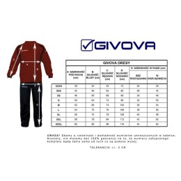 Dres Givova Tuta Visa Fluo TR018F 0419 M