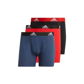 Bielizna adidas Logo Boxer Briefs 3 Pairs M GN2018 S