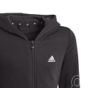 Bluza adidas Essentials Logo Full-Zip Hoodie Jr GN4050 140 cm