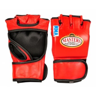 Rękawice do MMA Masters GF-3 MMA M 01201-02M czerwony+XL