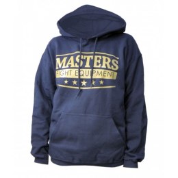 Bluza Masters z kapturem M BS-MFE 06855-M1208 czarna ze złotym nadrukiem+XL