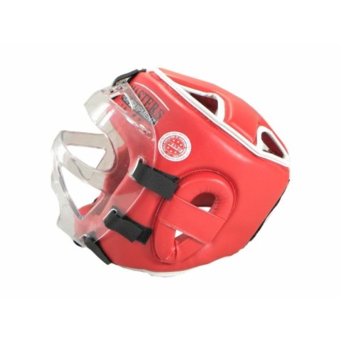 Kask bokserski Masters z maską KSSPU-M (WAKO APPROVED) 02119891-M02 niebieski+S