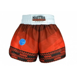 Spodenki Masters do kickboxingu Skb-W M 06654-02M czerwony+M