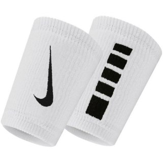 Frotki, opaski Nike Elite Doublewide Wristbans 2 szt. N1006700101OS N/A