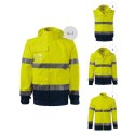 Kurtka Rimeck HV Guard 4 in 1 M MLI-5V297 fluorescencyjny żółty 4XL