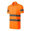 Koszulka polo Rimeck HV Runway M MLI-2V998 fluorescencyjny pomarańczowy 3XL