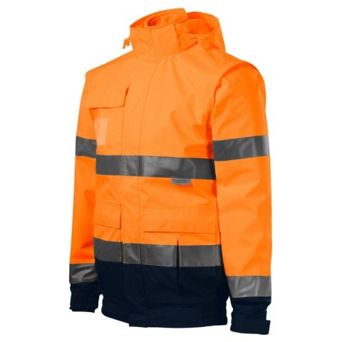 Kurtka Rimeck HV Guard 4 in 1 M MLI-5V298 fluorescencyjny pomarańczowy 4XL