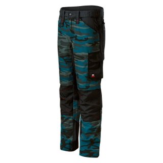 Spodnie Rimeck Vertex Camo M MLI-W09C1 camouflage petrol 48 long