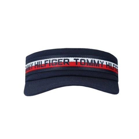 Daszek Tommy Hilfiger Corporate Logo Tape Visor Jr AU0AU00925 L/XL