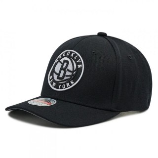 Czapka z daszkiem Mitchell & Ness NBA Brooklyn Nets NBA Team Ground 2.0 Stretch Snapback Nets HHSS3257-BNEYYPPPBLCK OSFM