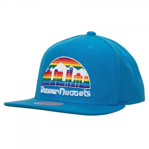 Czapka z daszkiem Mitchell & Ness NBA Denver Nuggets NBA Team Ground 2.0 Snapback Hwc Nuggets HHSS3258-DNUYYPPPROYA OSFM