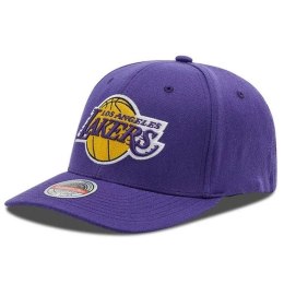 Czapka z daszkiem Mitchell & Ness NBA Los Angeles Lakers Team Ground 2.0 Stretch Snapback Lakers HHSS3257-LALYYPPPPURP OSFM