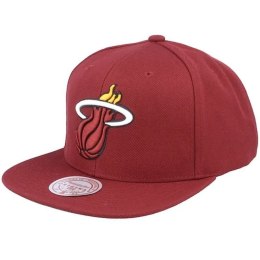 Czapka z daszkiem Mitchell & Ness NBA Miami Heat Top Spot Snapback Hwc Heat HHSS3256-MHEYYPPPMARO OSFM