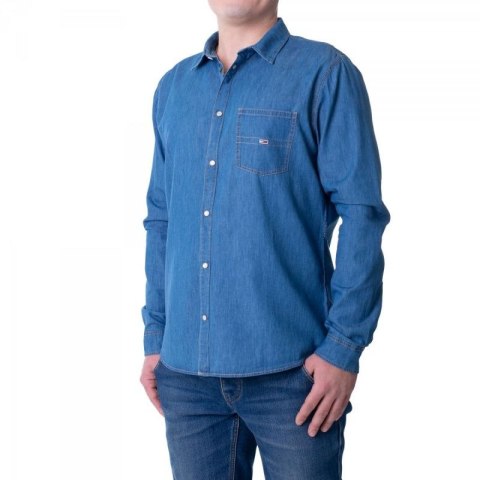 Koszula Tommy Jeans Tjm Cotton Denim Shirt Mid Indigo M DM0DM08399-447 M