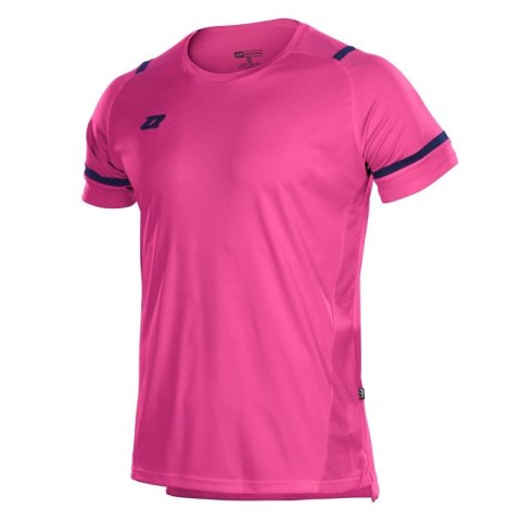 Koszulka piłkarska Zina Crudo Jr 3AA2-440F2 różowy\granatowy XXS