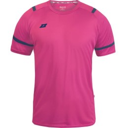 Koszulka piłkarska Zina Crudo Jr 3AA2-440F2 różowy\granatowy XS