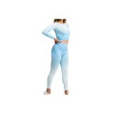 Legginsy GymHero Leggins Ombre W LEG-BABYBLUE M