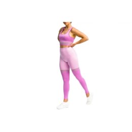 Legginsy GymHero Leggins Stripes W MAUVE M