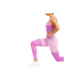 Legginsy GymHero Leggins Stripes W MAUVE S