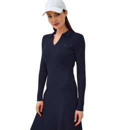 Sukienka Tommy Hilfiger Org Co F&F Open Polo-Nk Dress Ls W WW0WW32685 M