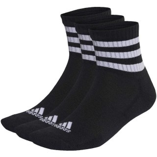 Skarpety adidas 3-Stripes Cushioned Sportswear Mid-Cut Socks 3 Pairs IC1317 34-36