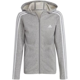 Bluza adidas Essentials 3-Stripes Full-Zip Hoodie Jr IC3635 152cm