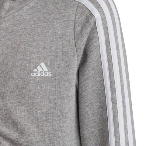 Bluza adidas Essentials 3-Stripes Full-Zip Hoodie Jr IC3635 152cm