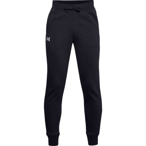 Spodnie Under Armour Y Rival Cotton Pants Jr 1357634 001 S