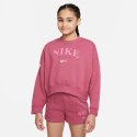 Bluza Nike Sportswear Trend Flc Crew Jr DV2563 633 M (137-147)