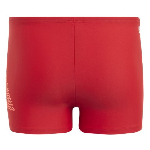 Kąpielówki adidas 3 Bar Log Boxer Jr IC4739 158 cm