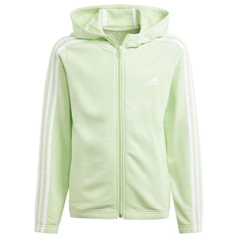 Bluza adidas 3 Stripes Full-Zip Hoodie Jr IS2632 170 cm