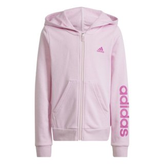 Bluza adidas Essentials Linear Full-Zip Hoodie Jr S2666 152 cm