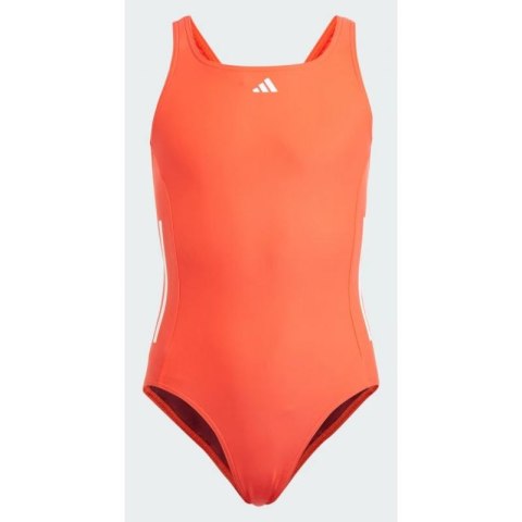 Kostium kąpielowy adidas Cut 3 Stripes Suit Jr IQ3971 140 cm