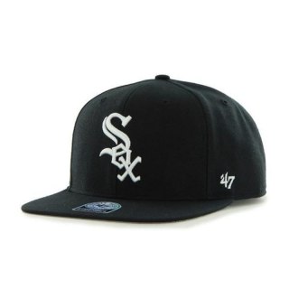 Czapka z daszkiem 47 Brand Mlb Chicago White Sox Captain B-SRS06WBP-BK OSFM