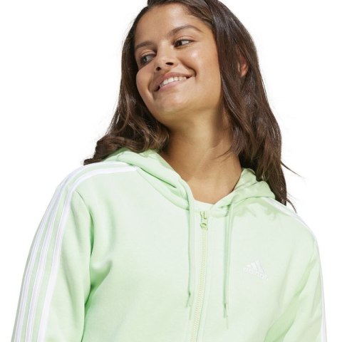 Bluza adidas 3 Stripes FL Full-Zip HD W IR6077 XL