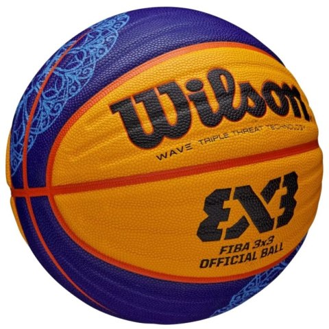 Piłka do koszykówki Wilson FIBA 3X3 Paris 2024 Replica Ball WZ3015001XB 6