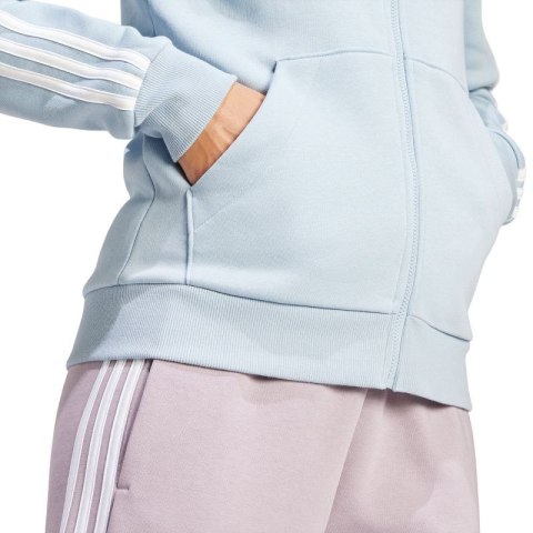 Bluza adidas Essentials 3-Stripes Full-Zip Fleece W IR6076 L