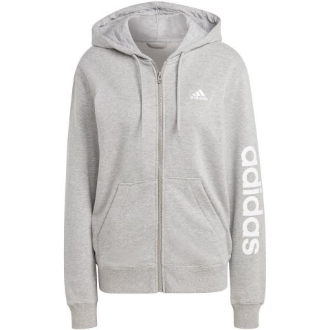 Bluza adidas Essentials Linear Full-Zip French Terry Hoodie W IC6866 2XL