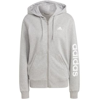 Bluza adidas Essentials Linear Full-Zip French Terry Hoodie W IC6866 XL