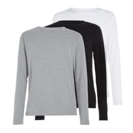 Koszulka Tommy Hilfiger Longsleeve Slim 3Pack M UM0UM03022 szary,biały,czarny XL