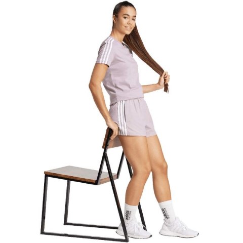 Koszulka adidas Essentials Slim 3-Stripes Tee W IS1550 M