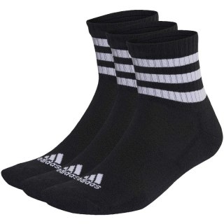 Skarpety adidas 3-Stripes Cushioned Sportswear Mid-Cut Socks 3 Pairs IC1317 40-42