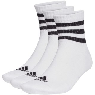 Skarpety adidas 3-Stripes Cushioned Sportswear Mid-Cut Socks 3P HT3456 34-36