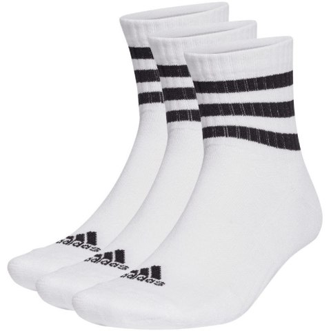 Skarpety adidas 3-Stripes Cushioned Sportswear Mid-Cut Socks 3P HT3456 40-42