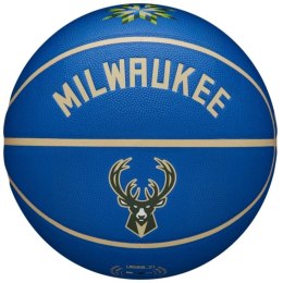 Piłka do koszykówki Wilson NBA Team City Collector Milwaukee Bucks Ball WZ4016417ID 7