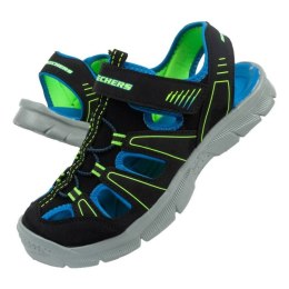 Sandały Skechers Jr 406520L/BBLM 28,5