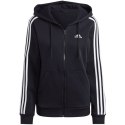 Bluza adidas 3 Stripes FL Full-Zip Hoodie W HZ5743 L