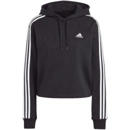 Bluza adidas Essentials 3-Stripes French Terry Crop Hoodie W IC8767 XS